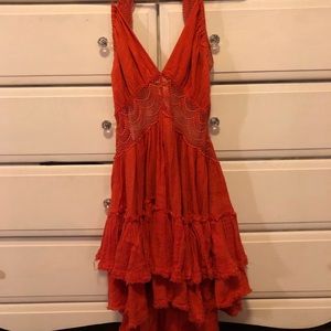 Free people 200 degree mini dress XS - Red